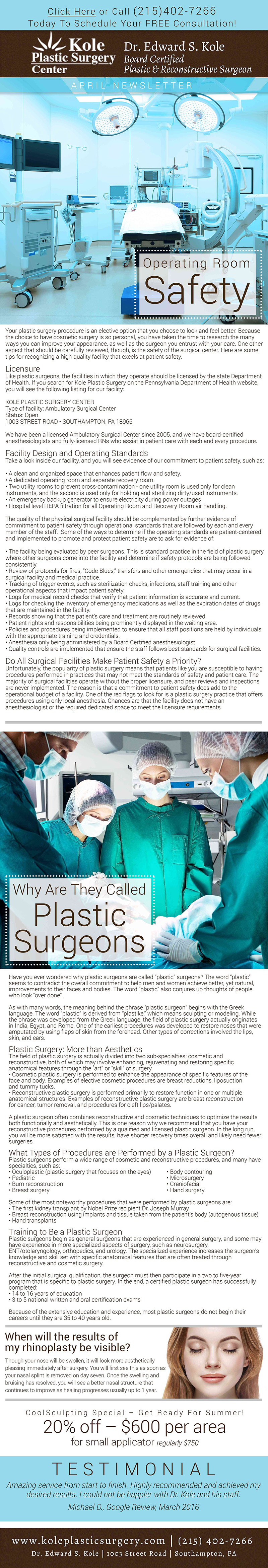 Plastic Surgery near Philadelphia, PA