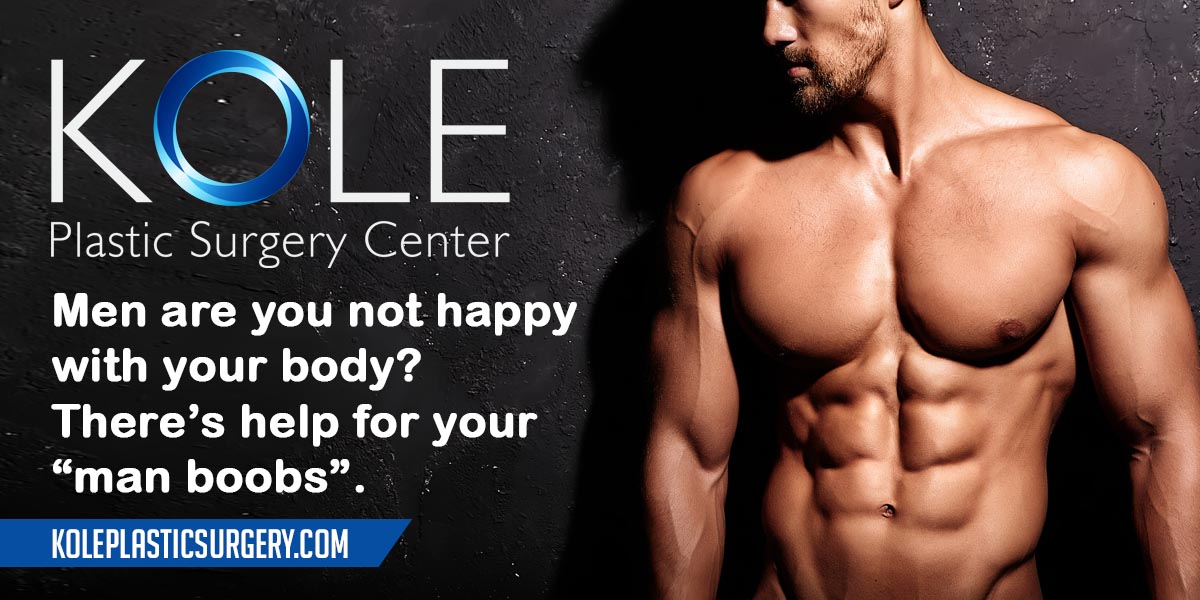 Men are you not happy with your body? There's help for your "mans boobs"