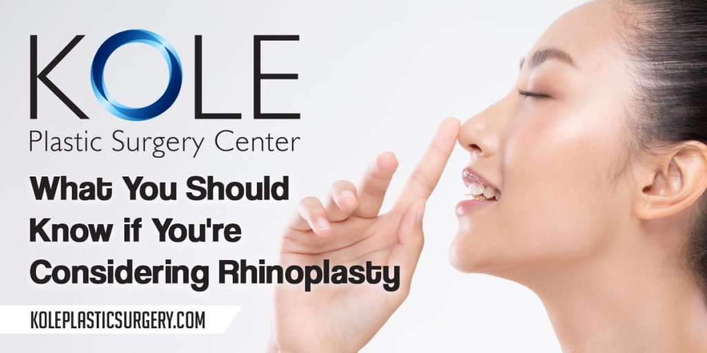 What You Should Know if You're Considering Rhinoplasty