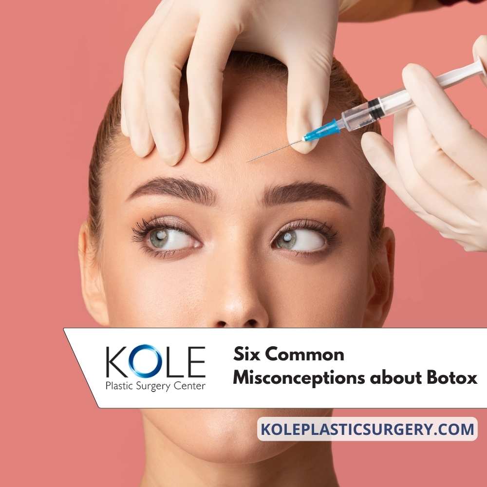 Six Common Misconceptions about Botox