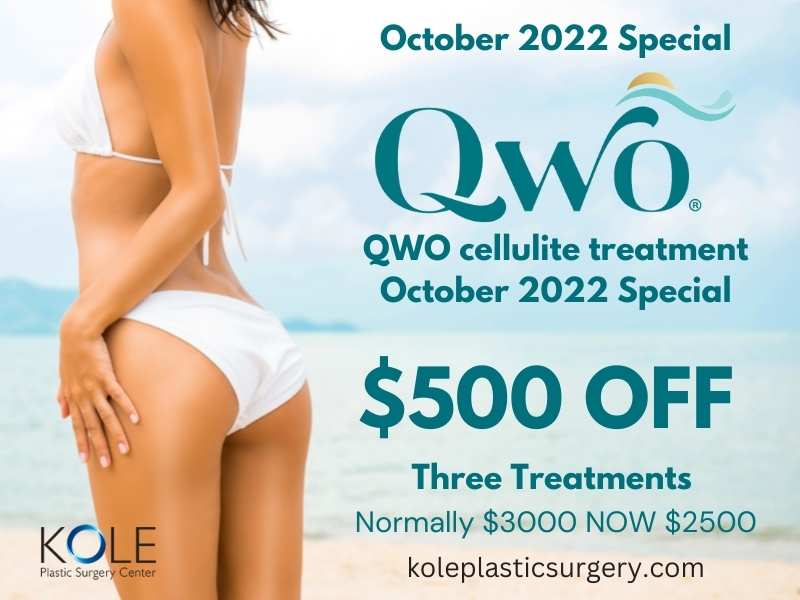 Qwo October 2022 Special at Kole Plastic Surgery Center