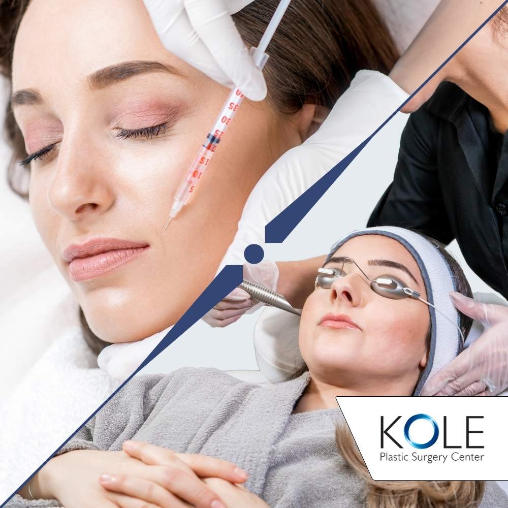 Laser Treatment vs Injectables - Kole Plastic Surgery Bucks County