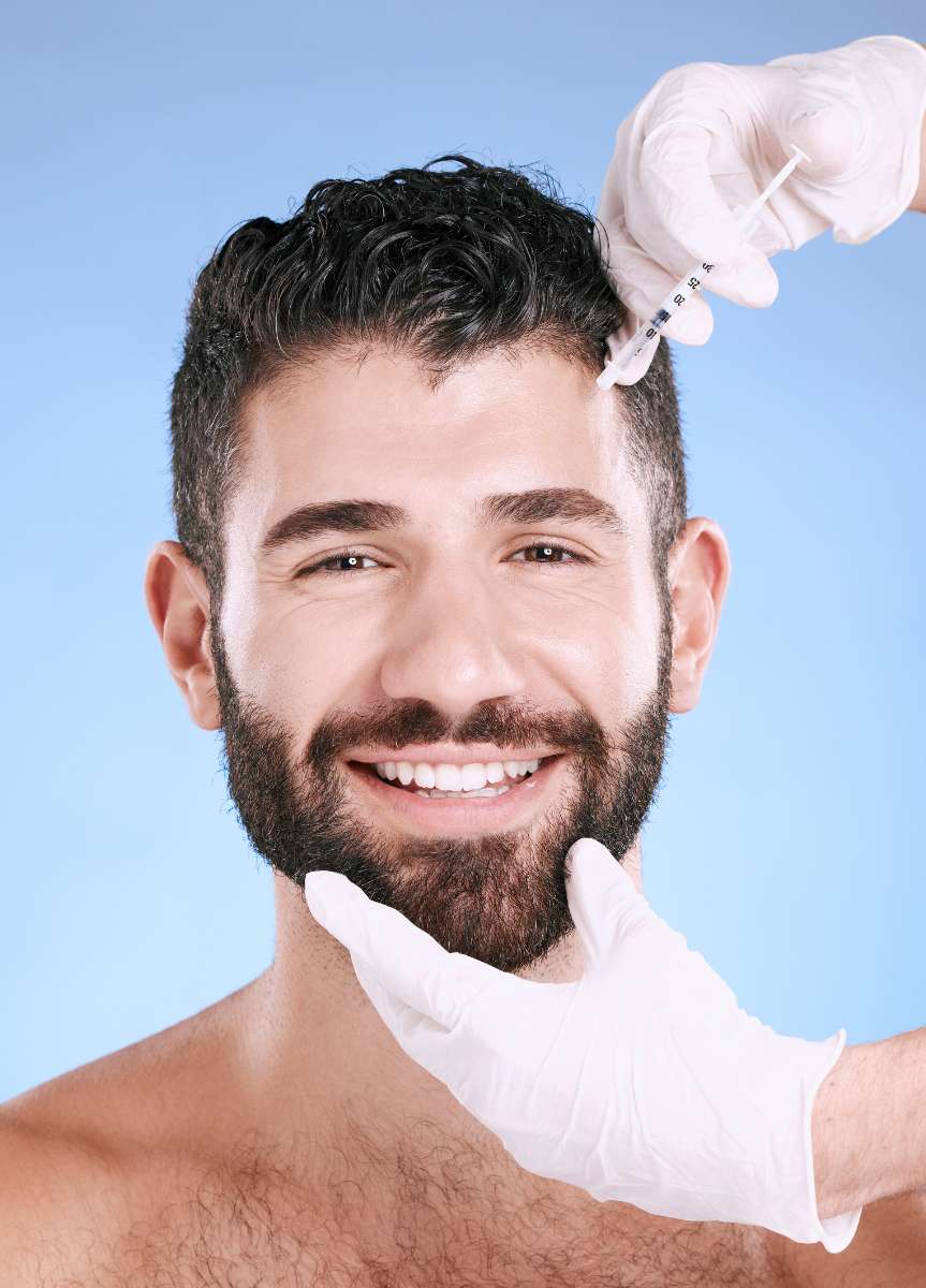 men facial surgery in Bucks County