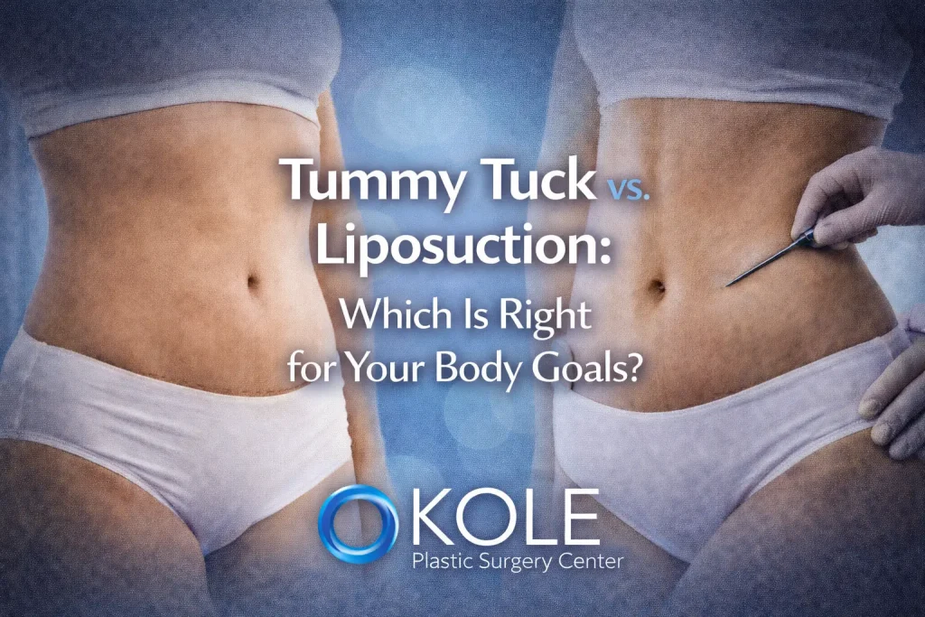 tummy tuck vs. liposuction
